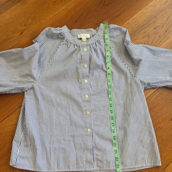 Evereve Celle Stripe Long Sleeve Top - Picture 6 of 8